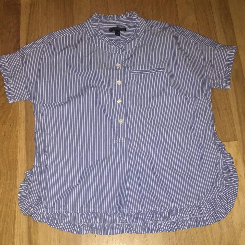 JCrew Striped Blouse